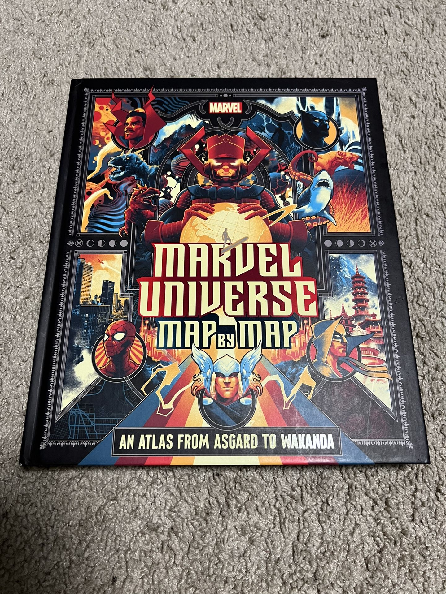 Marvel Universe Map By Map (Marvel Comics)