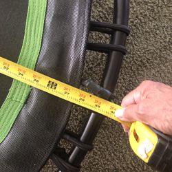 Bcan rebounder trampoline with bar