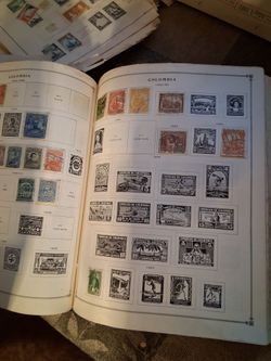 Book of collection stamps n more