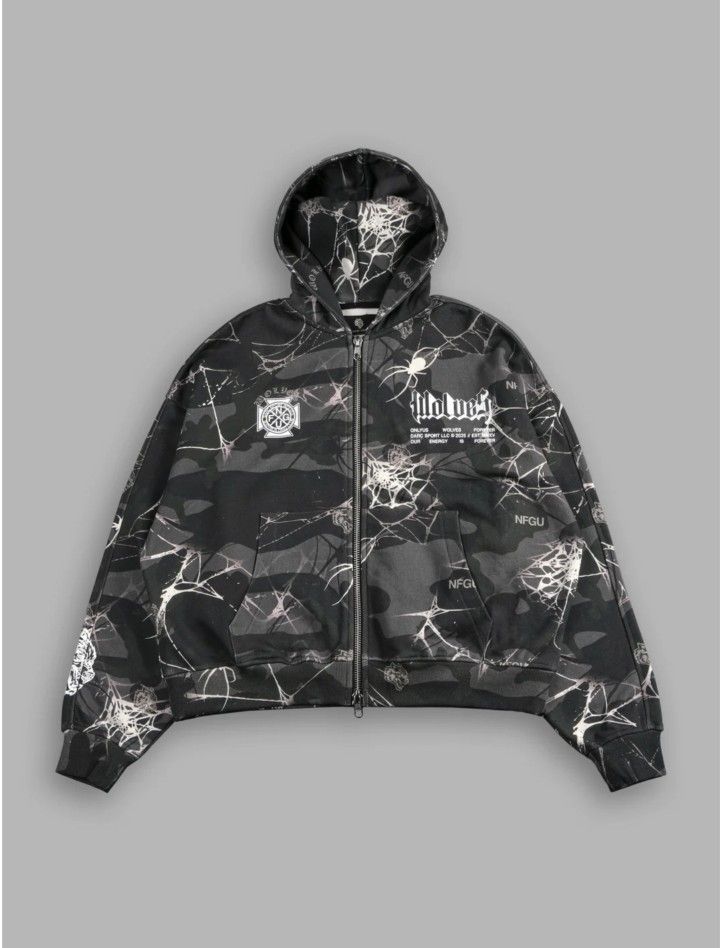 Rare Darc Sport Spiderman symbiosis darco hoodie
