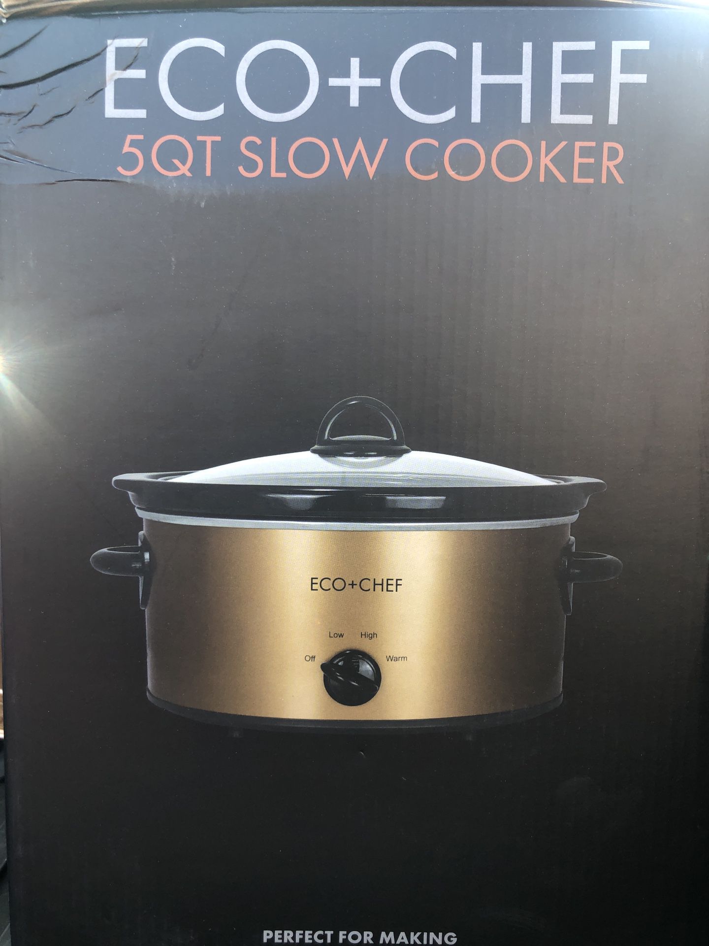 BRAND NEW - 5qt slow cooker crock pot