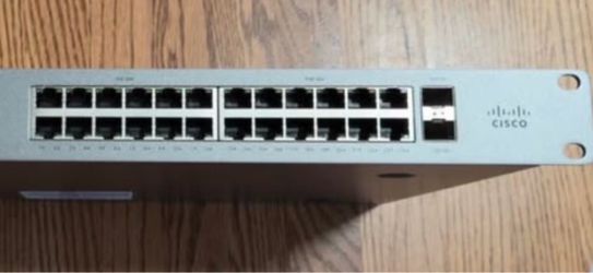 Cisco Meraki Go 24-Port PoE Ethernet Switch