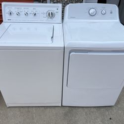 Kenmore Washer And Hotpoint Electric Dryer