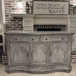 Stunning Refinished Chris Madden Buffet / Server / Sideboard / Media Console / Bar / Vanity / Entryway Piece