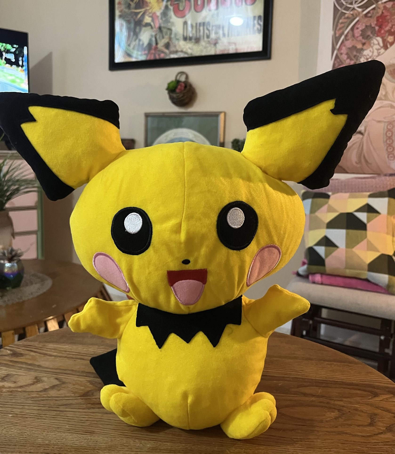 16” Pichu Pikachu Pokemon Plush Plushie Stuffed Animal