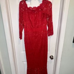 Red Lace Dress (gorgeous)!!