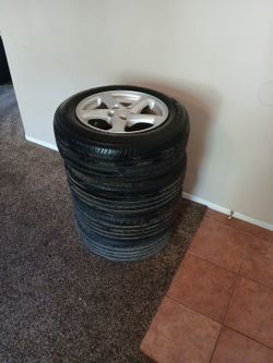 Rims And Unused Tires
