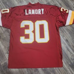 Reebok NFL Equipment On Field Washington Redskins #30 LARON LANDRY Jersey XXL Sz 52