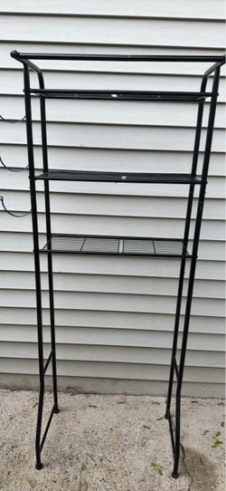 3 tier over the toilet storage