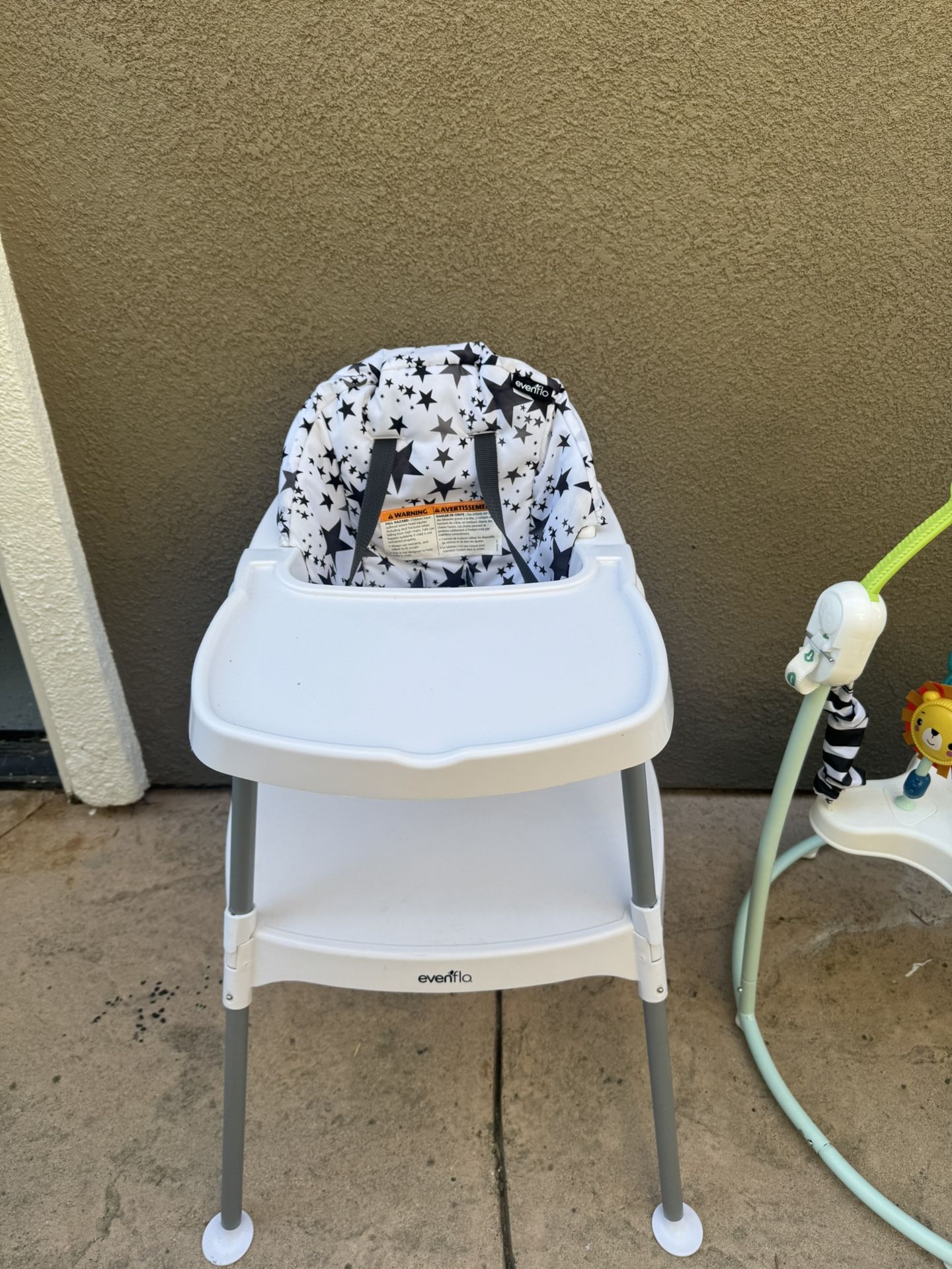 Evenflo Highchair Like New 4-1 Eat And Grow Convertible