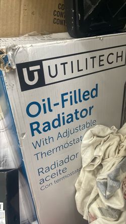Oil filled radiator heater