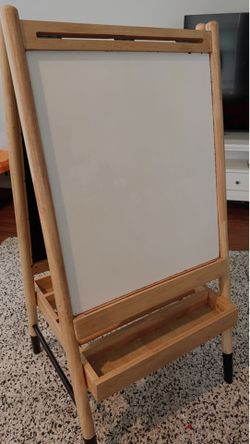 Crate & Barrel Wooden Kids Art Easel