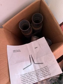 1964-70 mustang Shelby side exhaust new