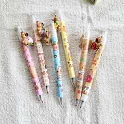 Capybara Character Japanese Pen Stationary For School, Back To School, College, Kawaii Style, Japanese Stationary
