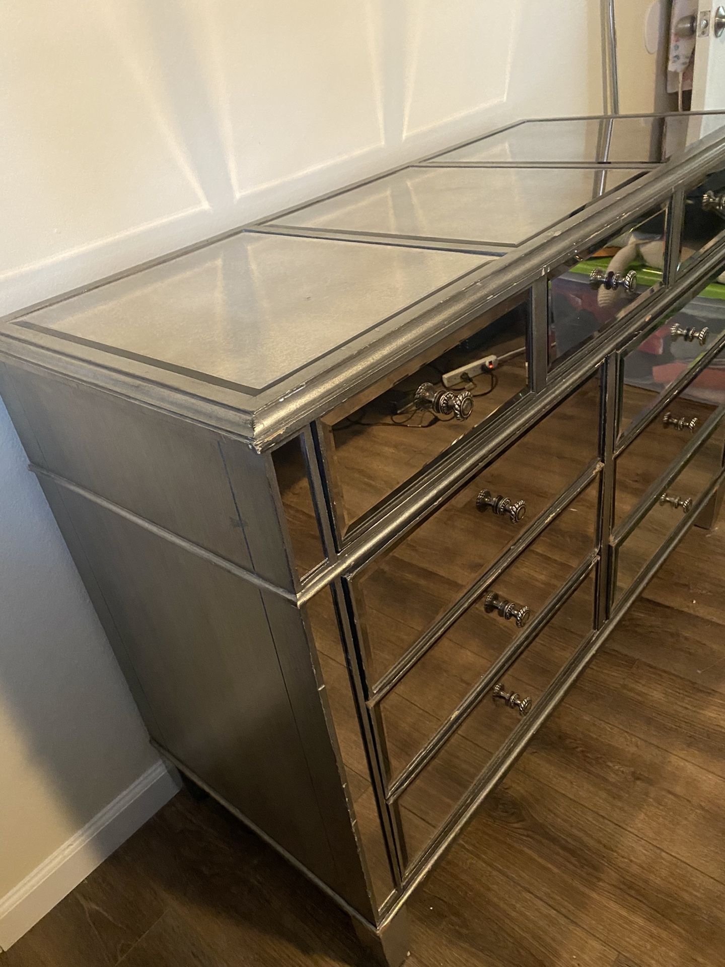 Pier 1 Imports Hayworth Mirrored Dresser for Sale in San Bernardino, CA