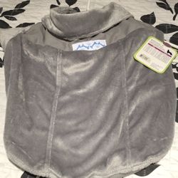 Lookin’ Good Large Grey Velvet Dog Puppy Coat- New With Tags