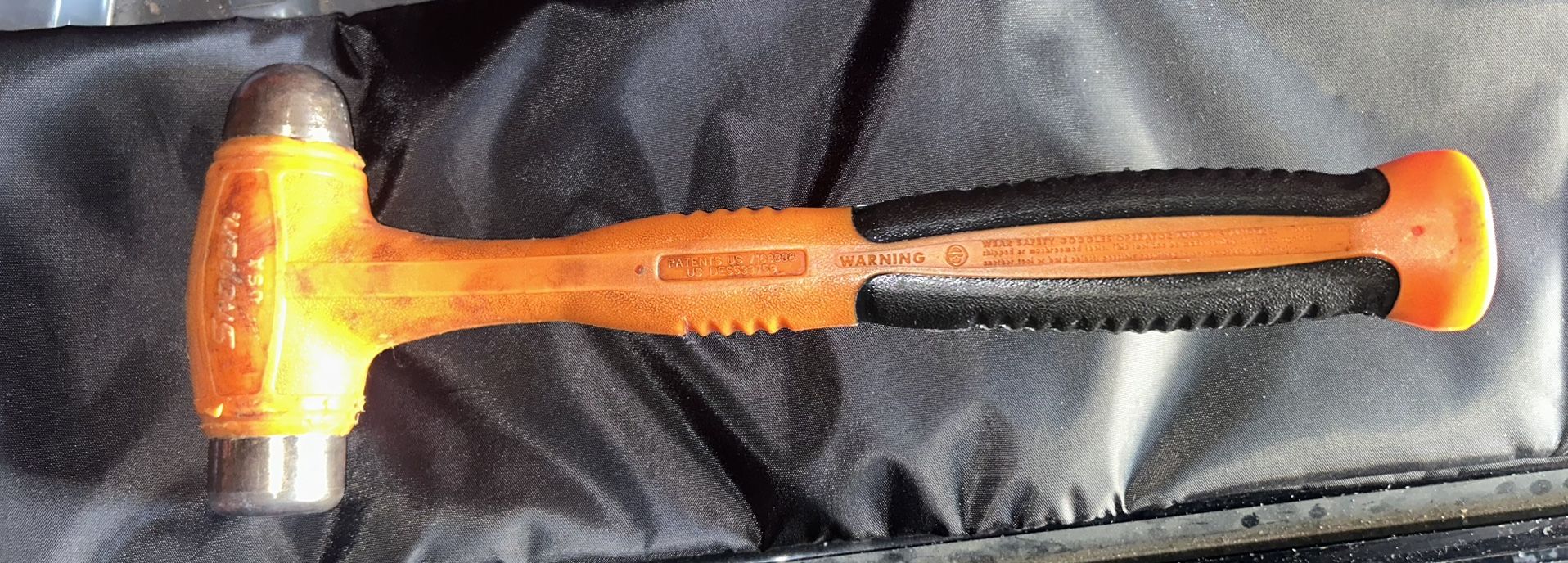 Snap On Orange 24 Ounce Dead Blow Hammer