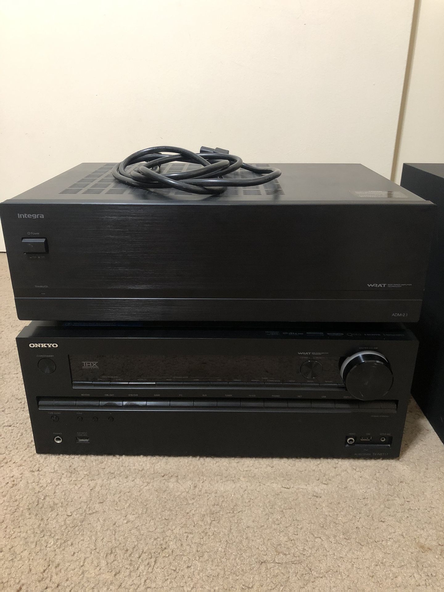 Onkyo Receiver & Amplifier