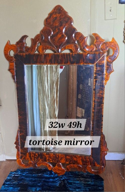 Tortoise Italian Mirror