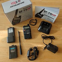 Baofeng BF-F8+ Two Way Radio Receiver - Black