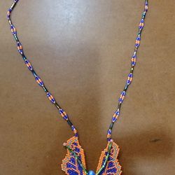 Custom Beaded Butterfly Necklaces 