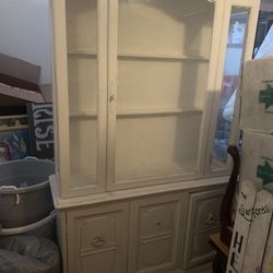 Wood Hutch 