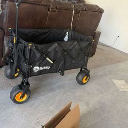 Foldable portable cart