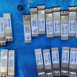 Fiber Optic Transceiver Module Lot Qty 17