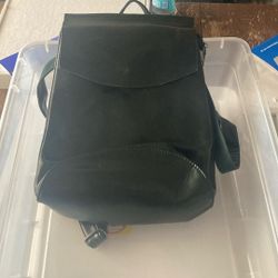 Dark Green Purse/Backpack