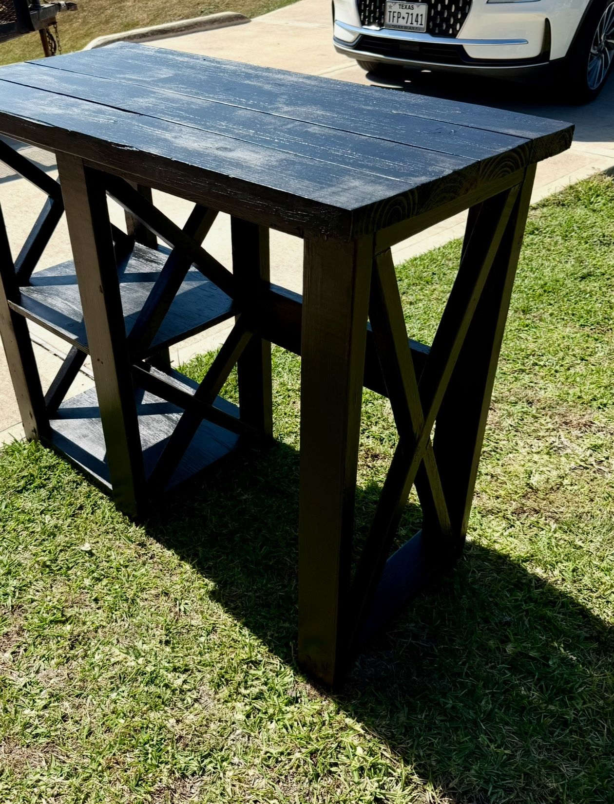 Solid wood Farmhouse Console Table