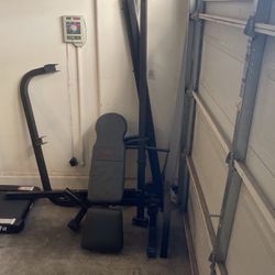 Workout Bench With Frame  (Read Description)