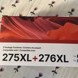 275XL 276 XL Ink Cartridges for Canon Ink 275 and 276 for Canon PG-275 CL-276 Ink Cartridges Compatible for PIXMA TR4720 TS3522 TR4722 TS3500 TS3520 P