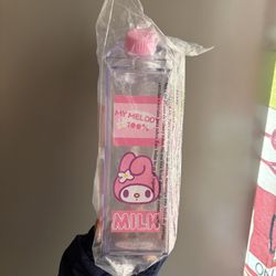 My Melody - Strawberry Milk Carton Water Bottle 16oz 