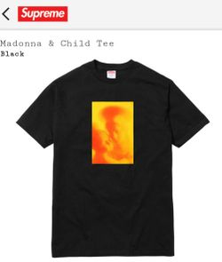 Supreme madona child tee