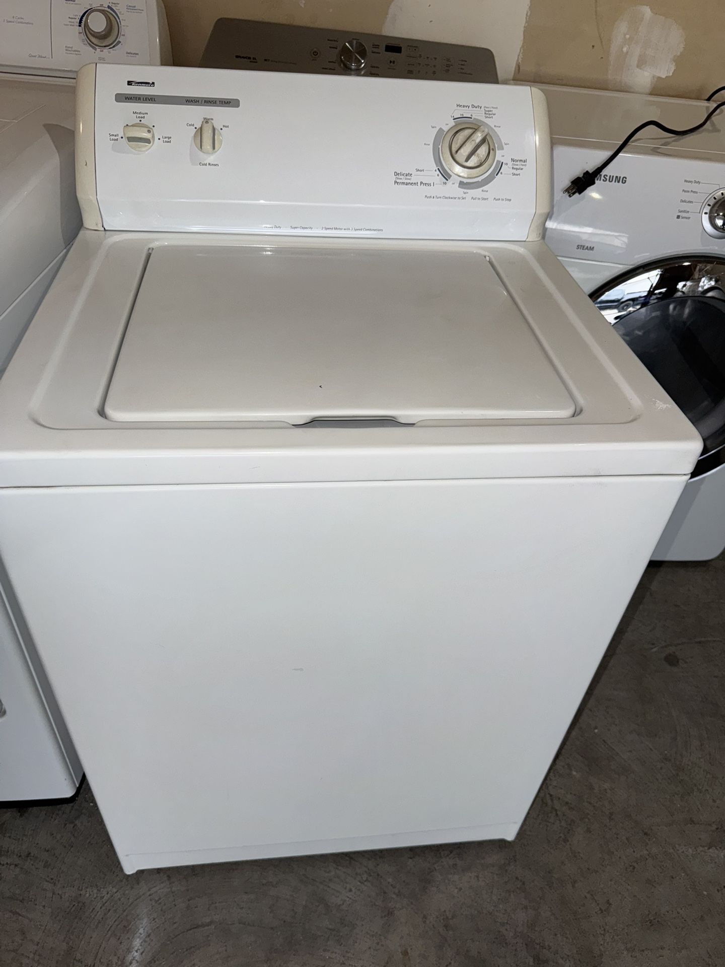 Kenmore Washer Working 3 Month Warranty We Deliver