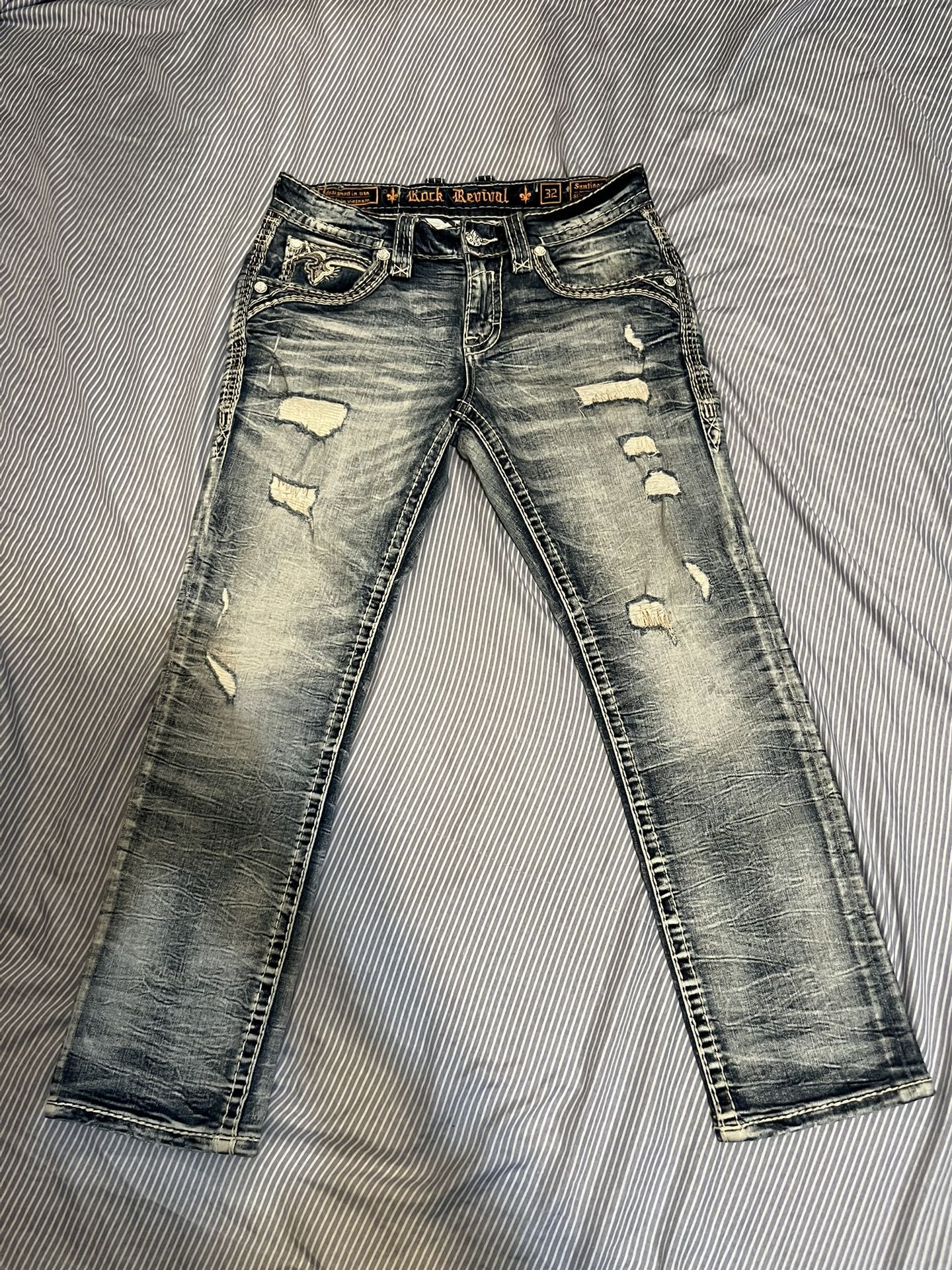 Men’s Rock Revival Jeans