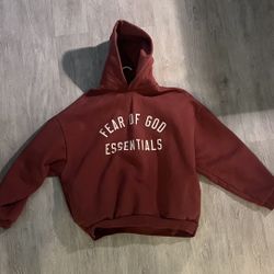 Fear of God Essentials (crimson colorway)