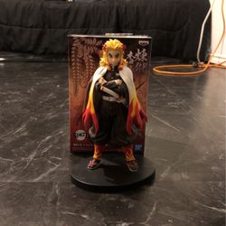 rengoku from demon slayer figurine