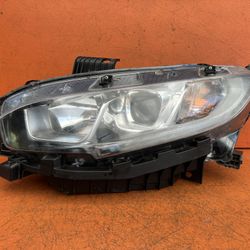 2016 2017 2018 2019 2020 2021 Honda Civic Left Driver Side Halogen Headlight OEM