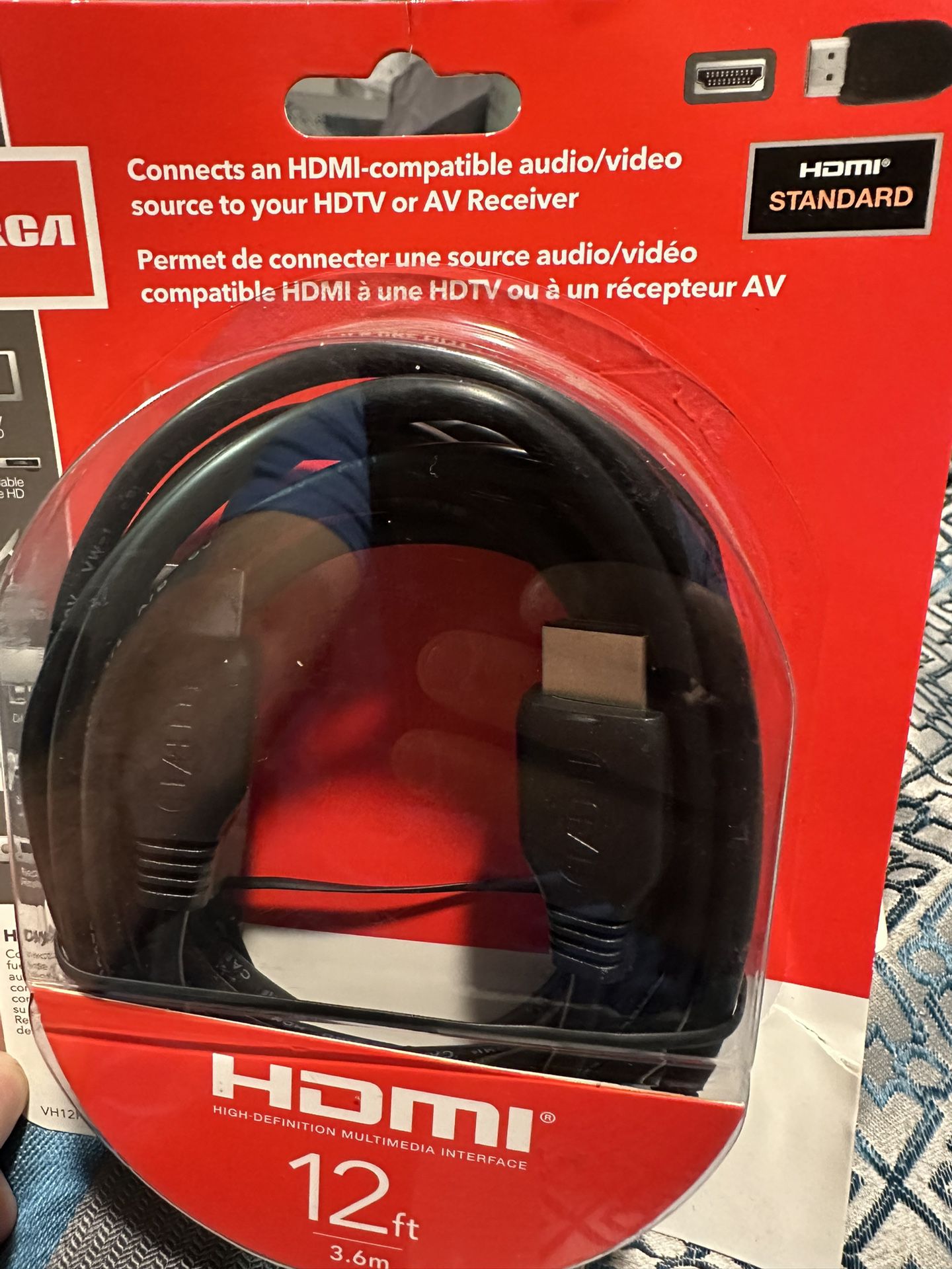 RCA Vh12hhr HDMI Cable (12ft)