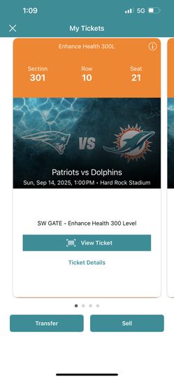 Dolphins Vs. Patriots 9/14