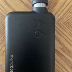 memobottle A6 Elegant FLAT Water Bottle