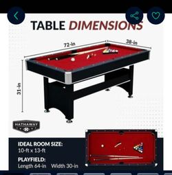 Pool Table 600.00