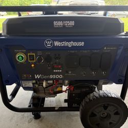 Gasoline Generator 12,500 Watt Peak Electric Start