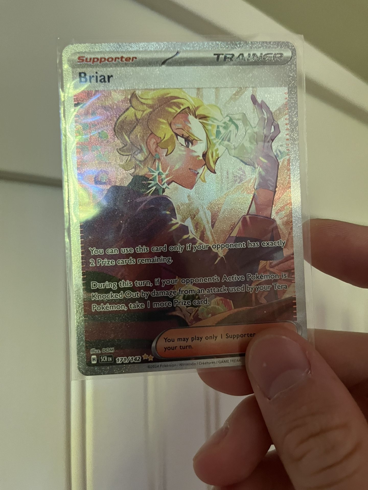 Holofoil Briar 171/142 Pokemon Stellar Crown