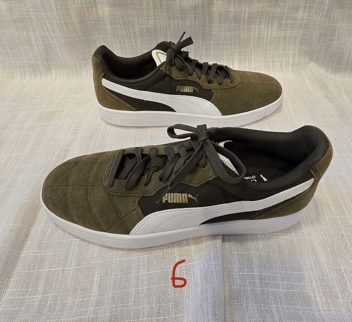 Men’s Olive Green Suede Puma