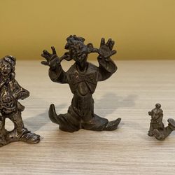 Vintage Set of Clown Figures 