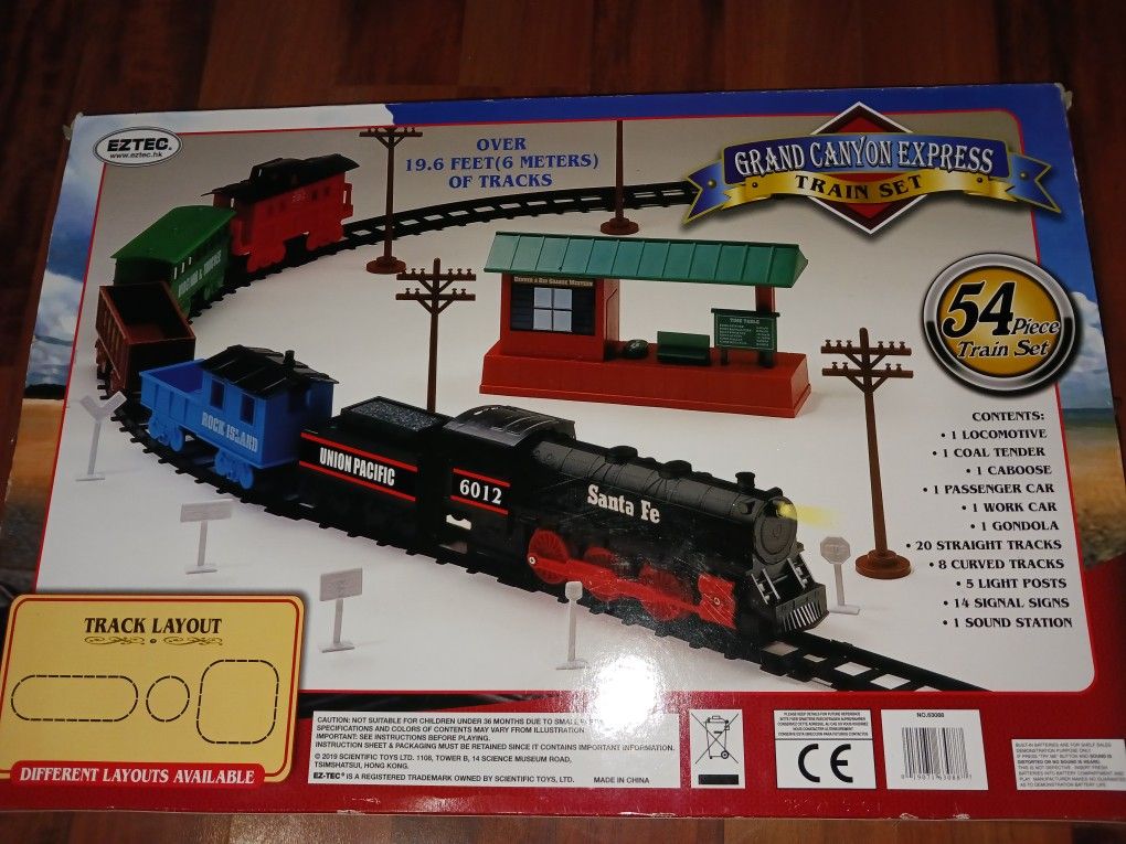 Grand Canyon Express Train SANTA FE Set EZ TEC