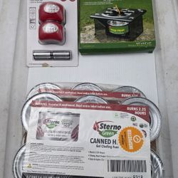 Coghlan's Folding Stove, Burns Camp Heat, Canned Fuel, or Solidified Alcohol