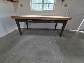 Workbench – General Fireproofing Co. – Hardwood Top